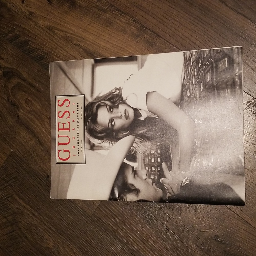 GUESS INTERNATIONAL JOURNAL MAGAZINE VINTAGE Spring 1995